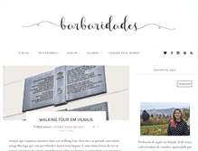 Tablet Screenshot of barbaridades.net